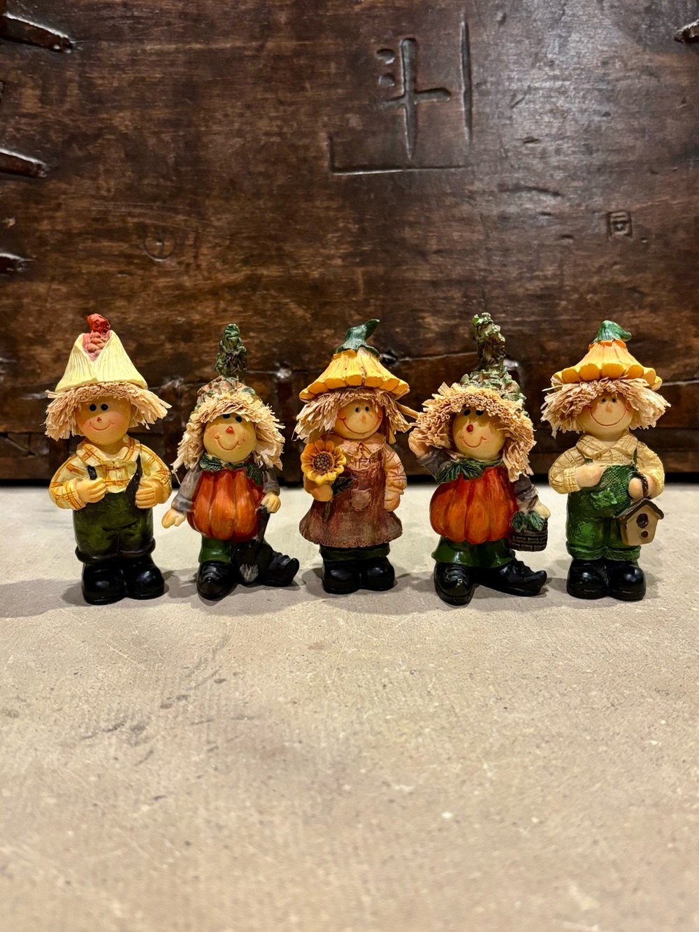 Thanksgiving Fall Harvest Faire Figures
